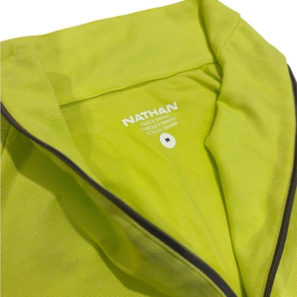 Nathan Dashlite 1/4 Zip Long Sleeve Running Wicking Top Size Medium NWT - Picture 3 of 7